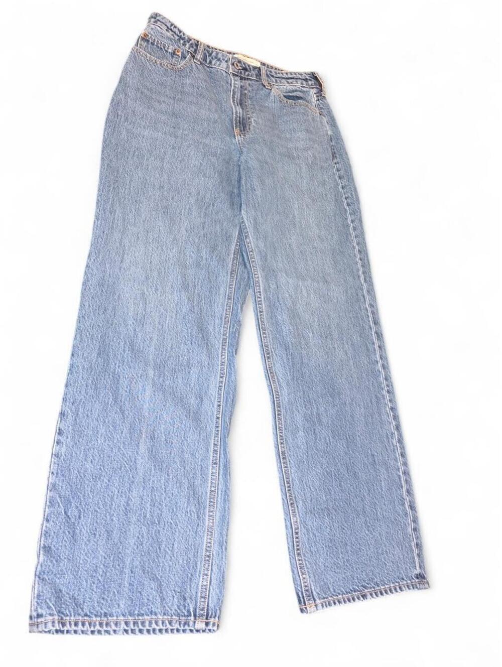 Abercrombie & Fitch Curve Love High Rise Loose Jeans - Size 28